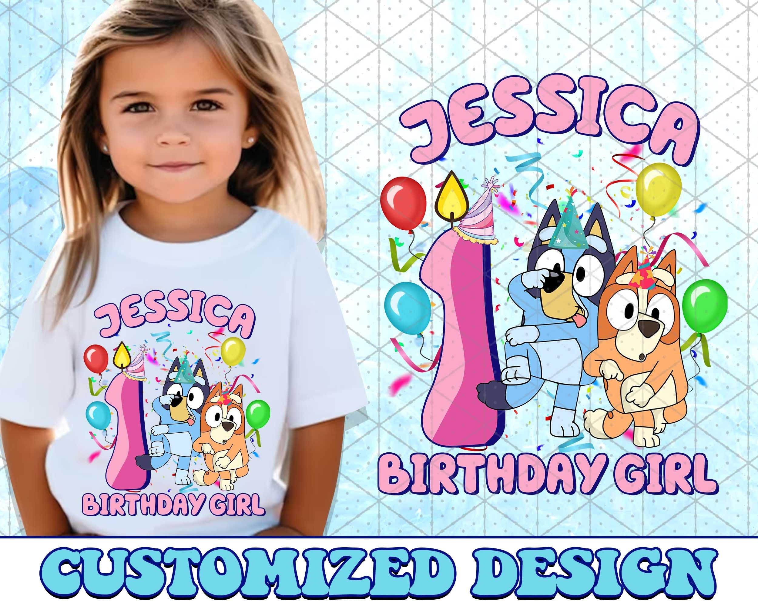 Customized Bluey Birthday PNG, Bluey Family PNG, Bluey The Eras Tour Png, Bluey Bingo Png, Bluey Mom Png, Bluey Dad Png, Bluey Friends