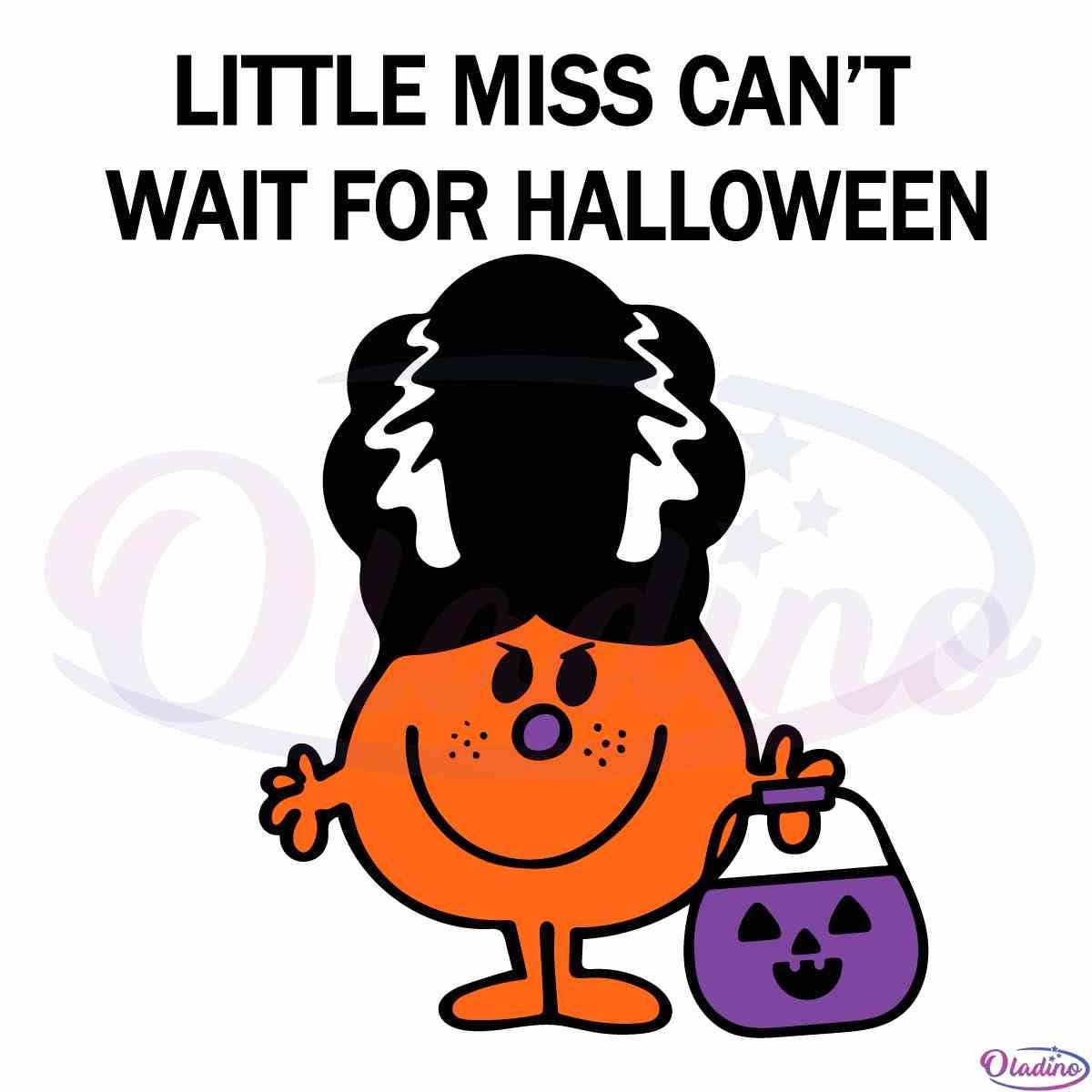 Little Miss Vampire Halloween Silhouette Vinyl SVG Digital File