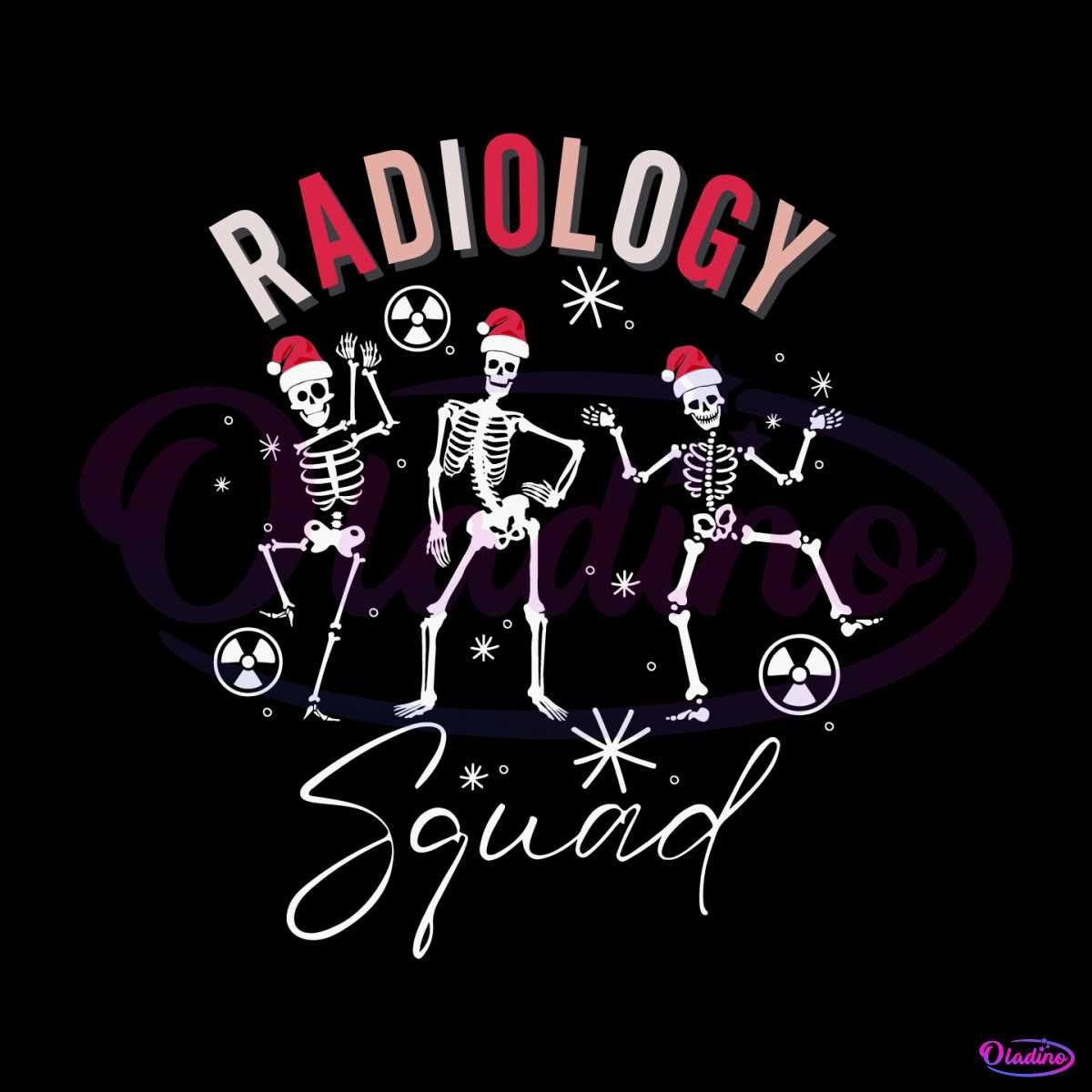 Radiology Squad Christmas SVG
