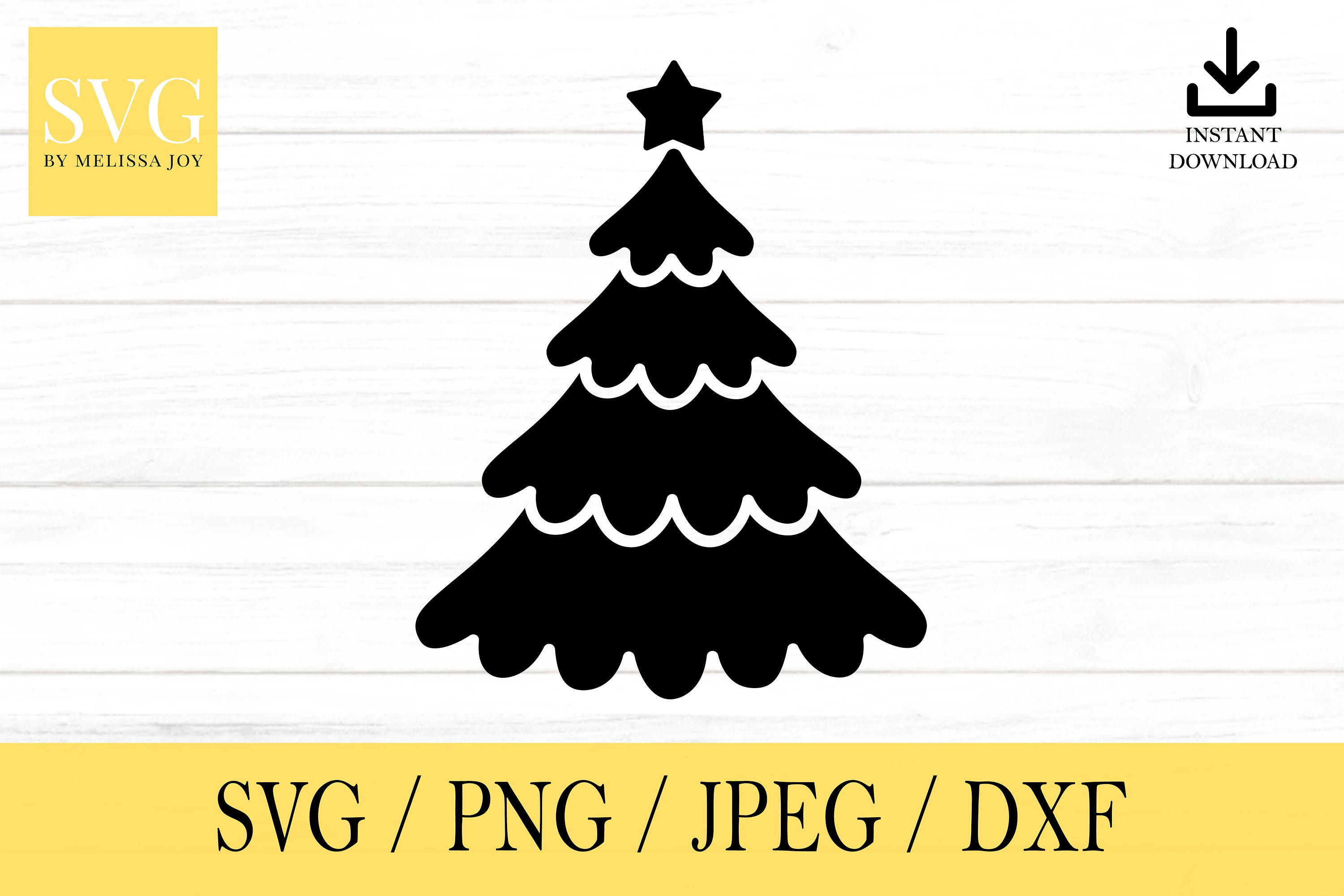 Christmas Tree svg, Holiday SVG, svg, png, dxf, jpeg, Digital Download, Cut File, Cricut, Silhouette, Glowforge, Svg files for cricut