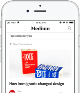 Medium app