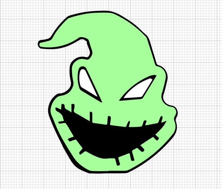 oogie boogie svg, nightmare before christmas svg, jack skellington svg, layered cut, cricut files, in layers, NBC svg