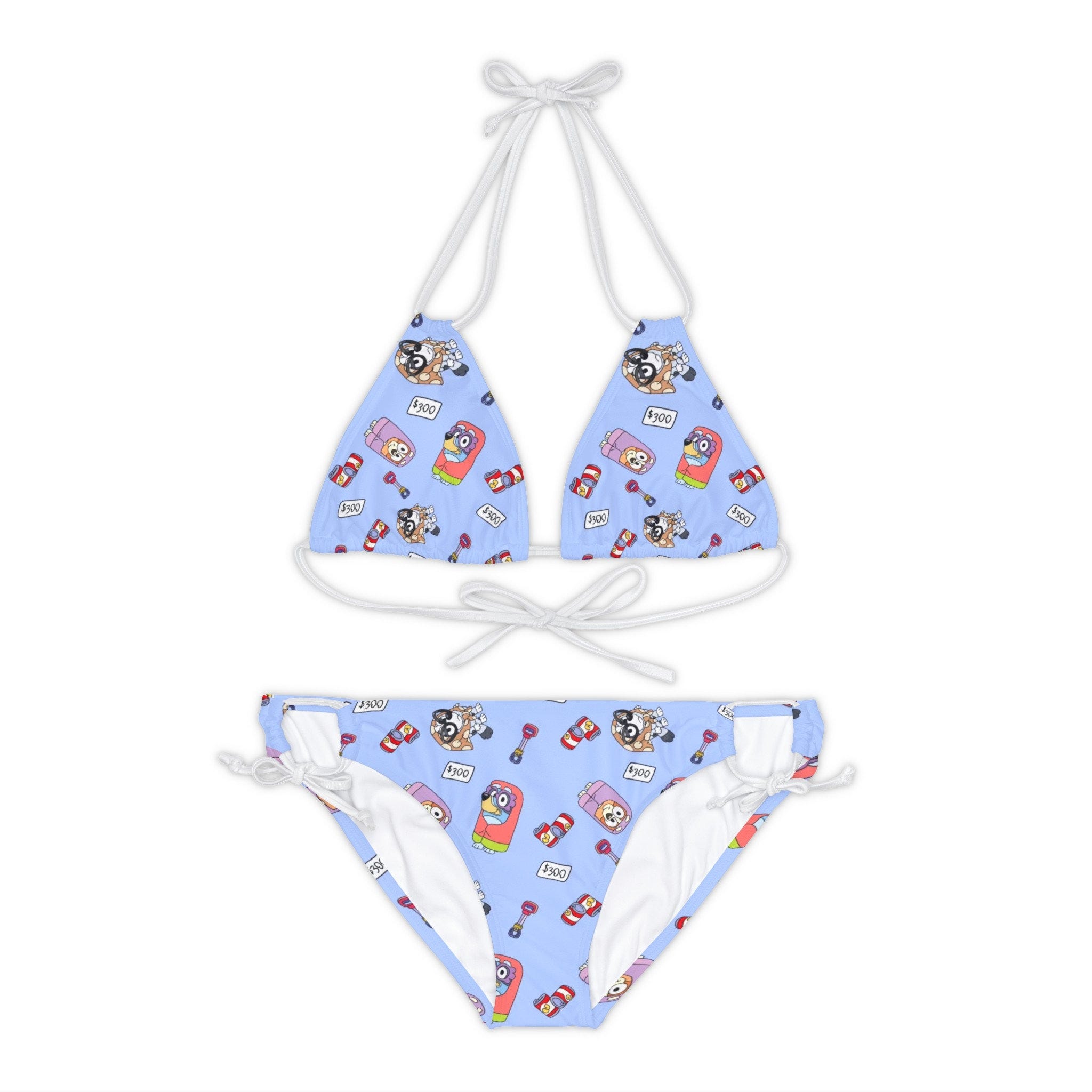 Strappy Bikini Set Bluey Bingo Muffin Grannies