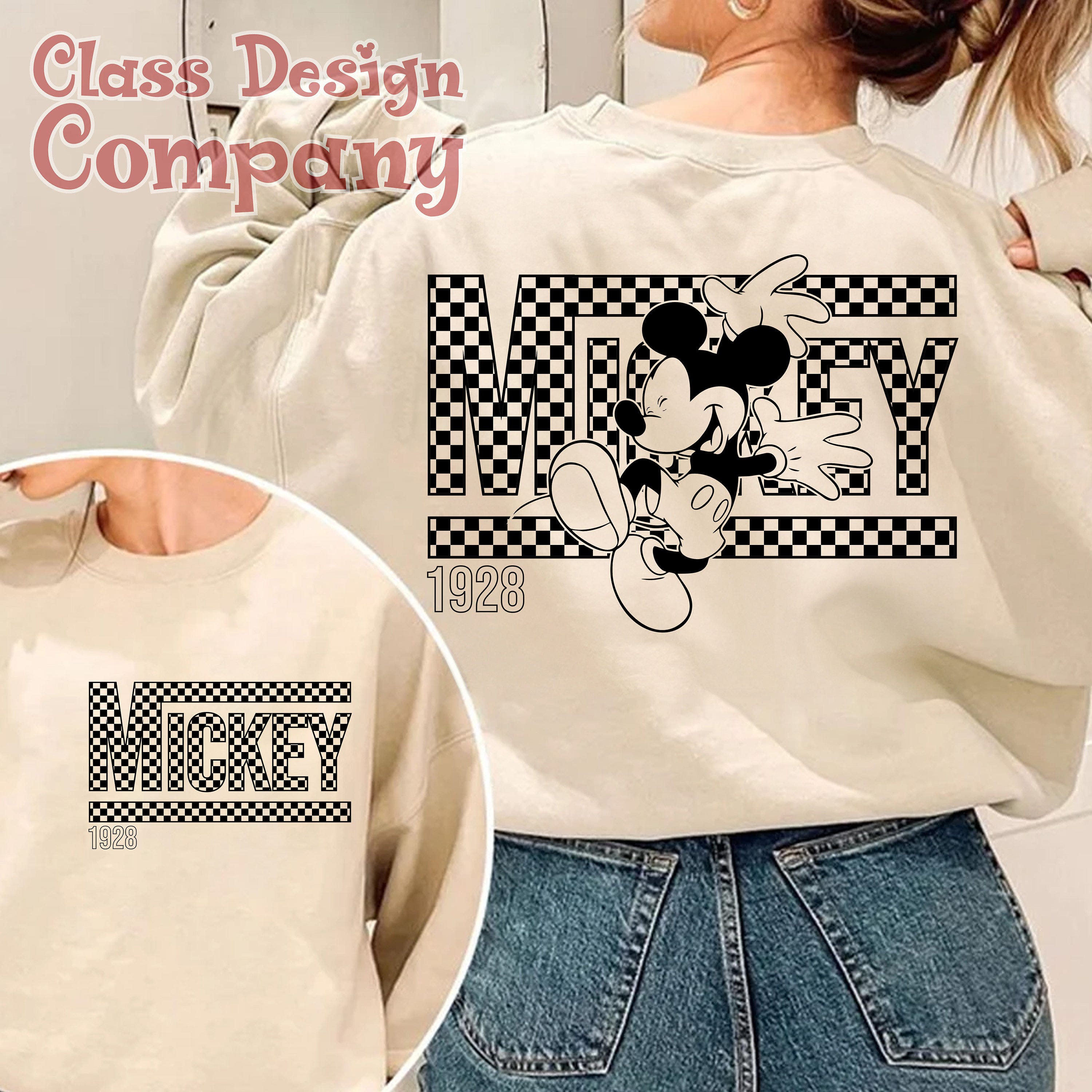 Checkered Mickey SVG PNG Bundle, Instant Download Printable Design Svg For Cricut Cutting File Vinyl Cut File