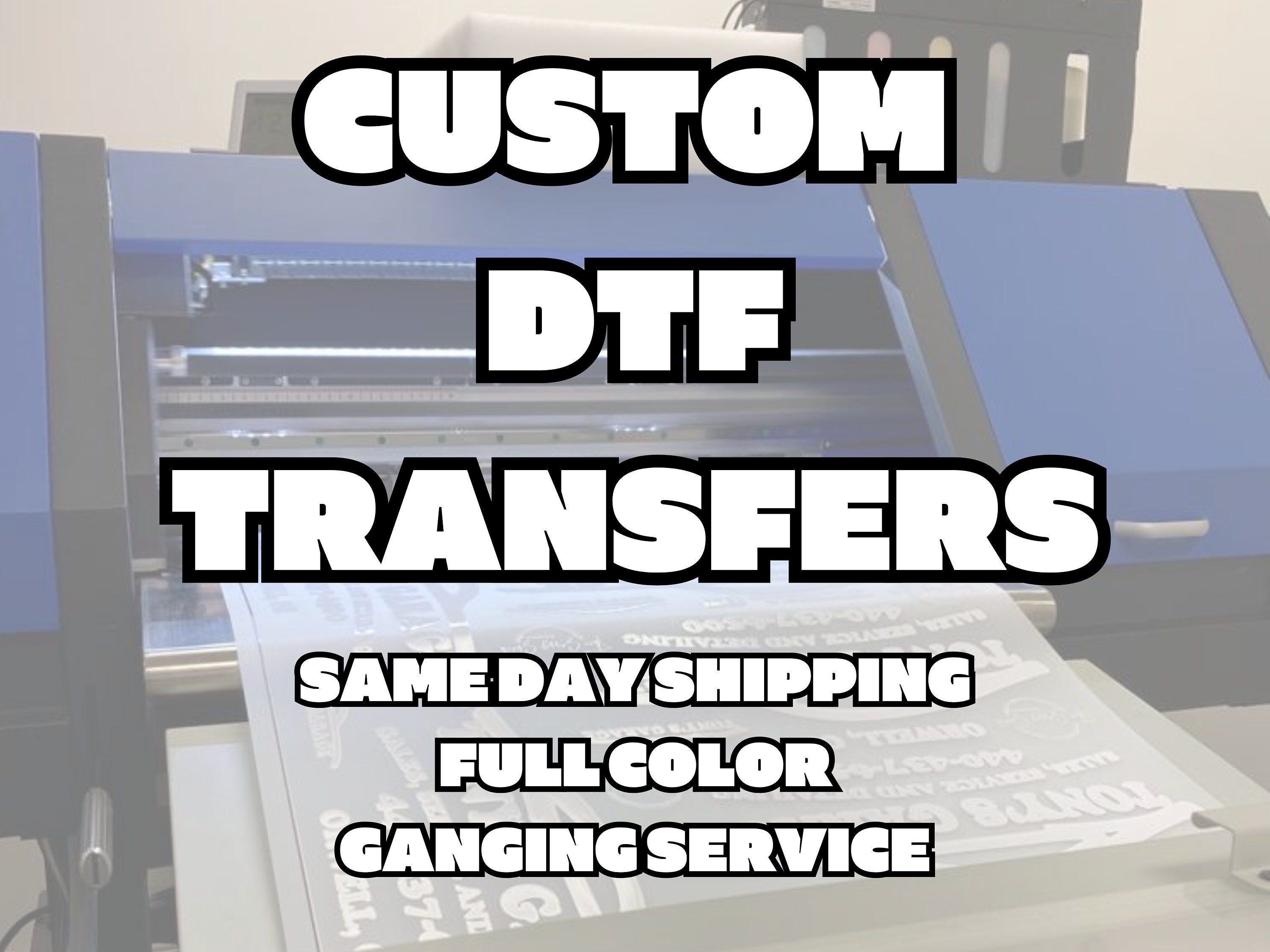 DTF Transfer, Custom DTF Print, Custom Gang Sheet, Custom Heat Transfer, Wholesale Dtf Print, Full Color Dtf Print, Custom DTF Transfers