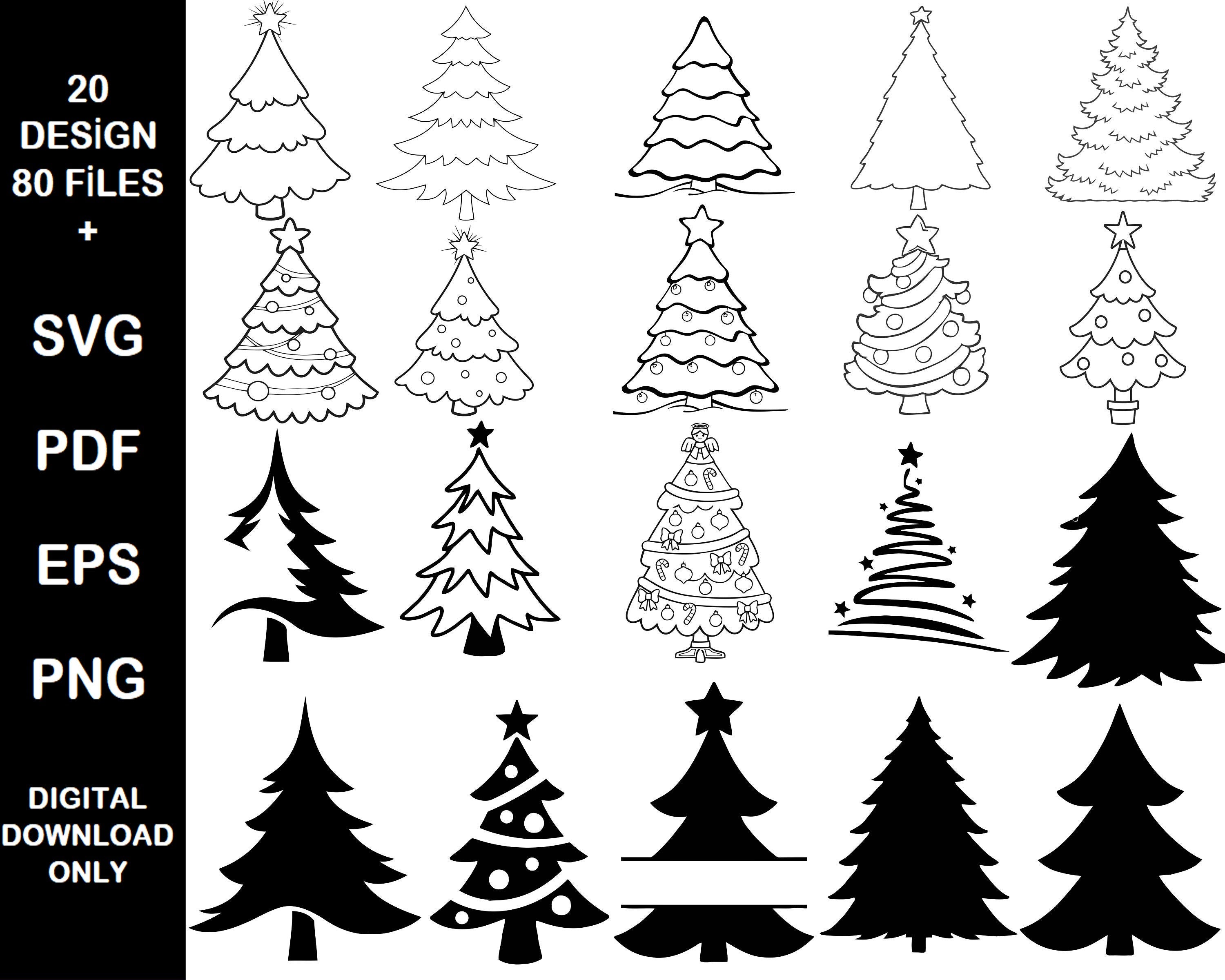 Christmas Tree Svg Bundle, Christmas Svg, Christmas Tree Svg, Christmas Clipart, Christmas Png, Christmas Digital, Cricut Silhouette t-shirt