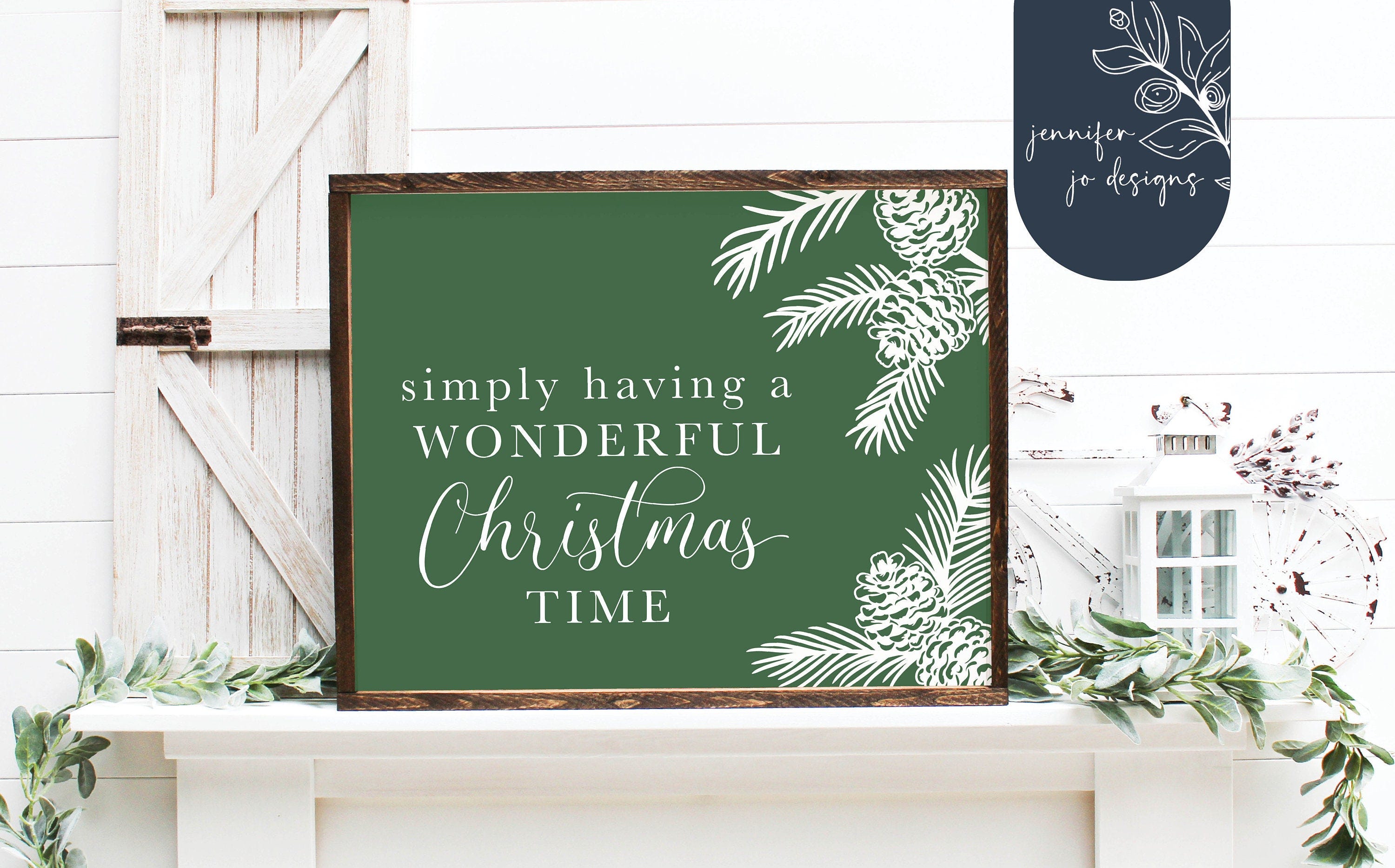 Simply Having a Wonderful Christmas Time Svg | Christmas Song Lyric Svg | Christmas Svg | Cricut Cut Files | Silhouette | SVG | PNG | DXF