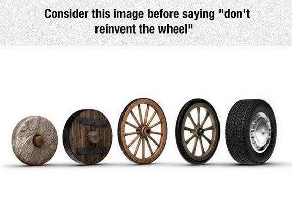 Evolution of "the wheel"