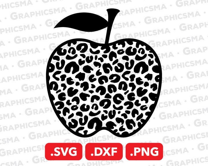 Apple Leopard SVG File, Apple Leopard DXF, Apple Leopard Patterns Png, Apple Leopard Pattern Svg, Apple Leopard SVG Files, Instant Download