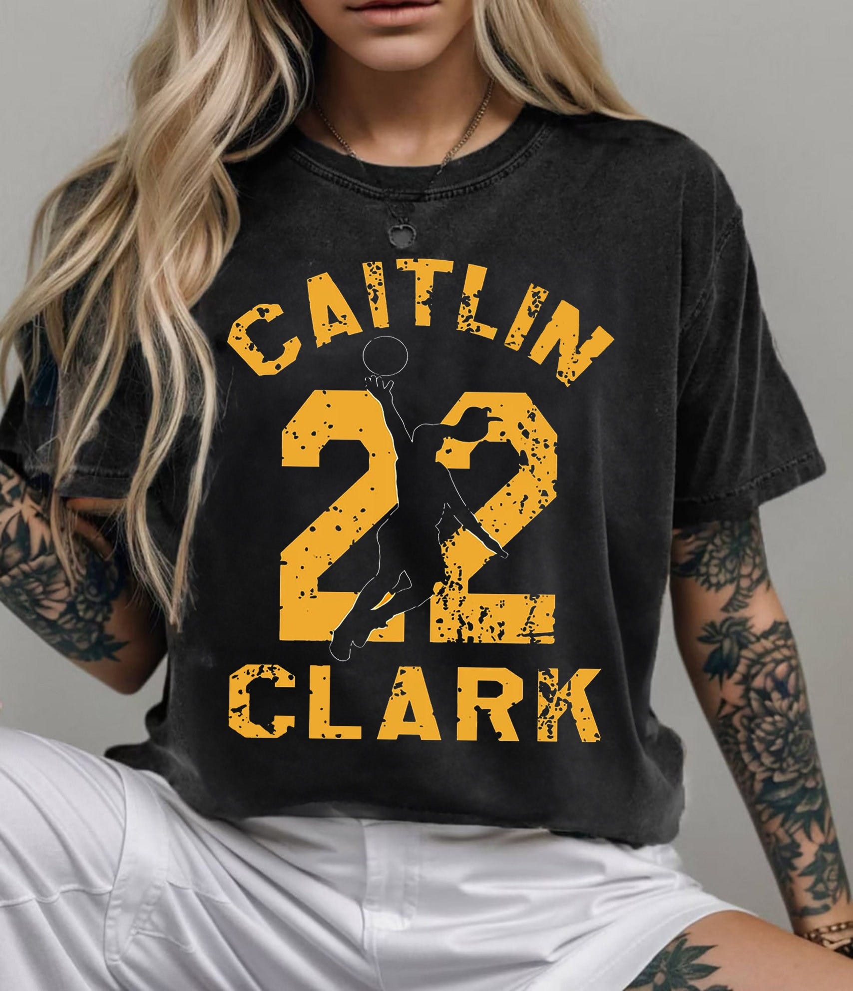 Vintage Clarks Goat #22 Shirt, Basketball Championships Vintage Retro Cai.tlin Style Classic