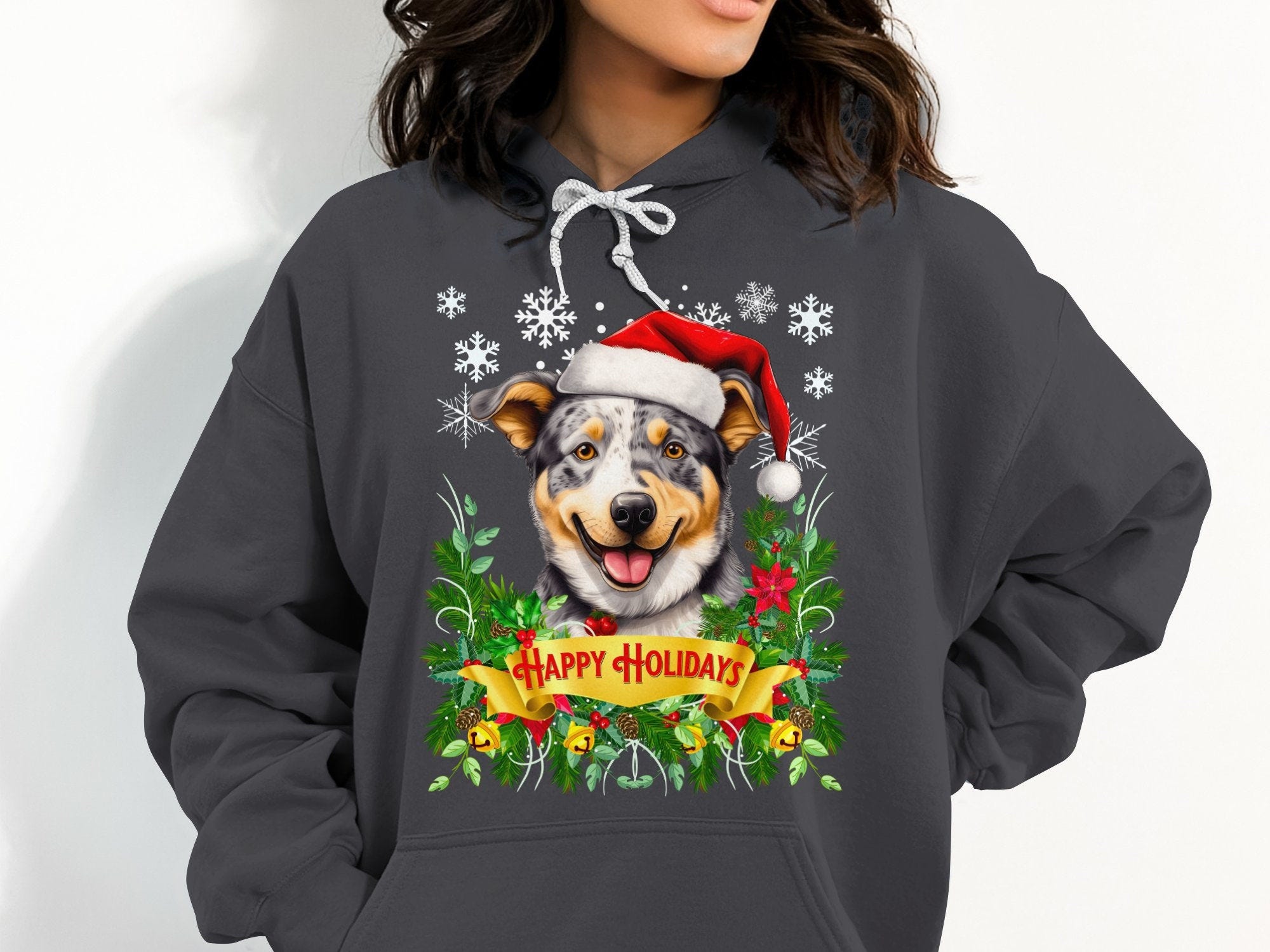 Blue Heeler Shirt,Blue Heeler Mom,Australian Cattle Dog Shirt,Christmas Dogs Shirt,Vet Assistant Shirt,Veterinarian Shirt,Dog Lovers Sweater