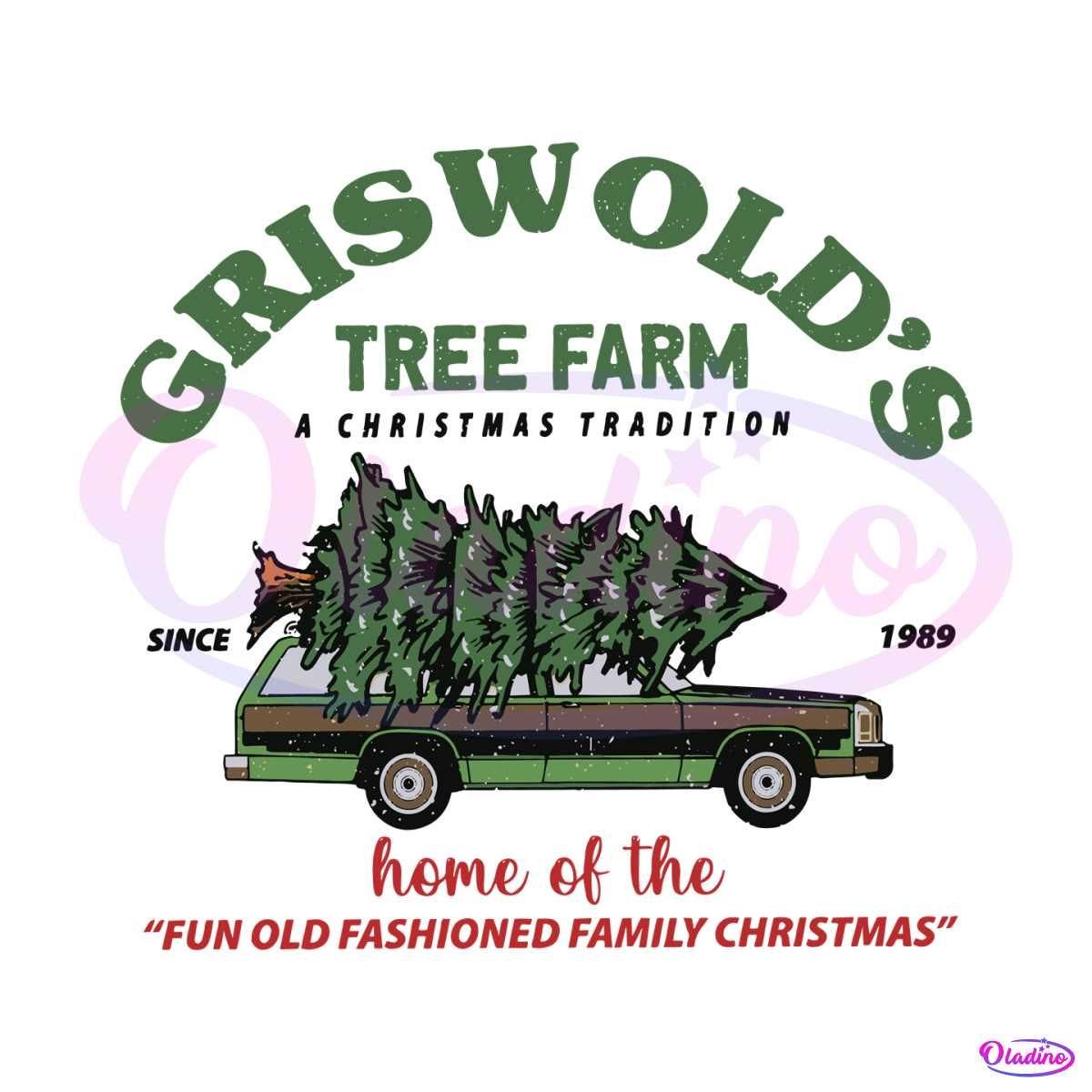 Griswolds Tree Farm 1989 SVG
