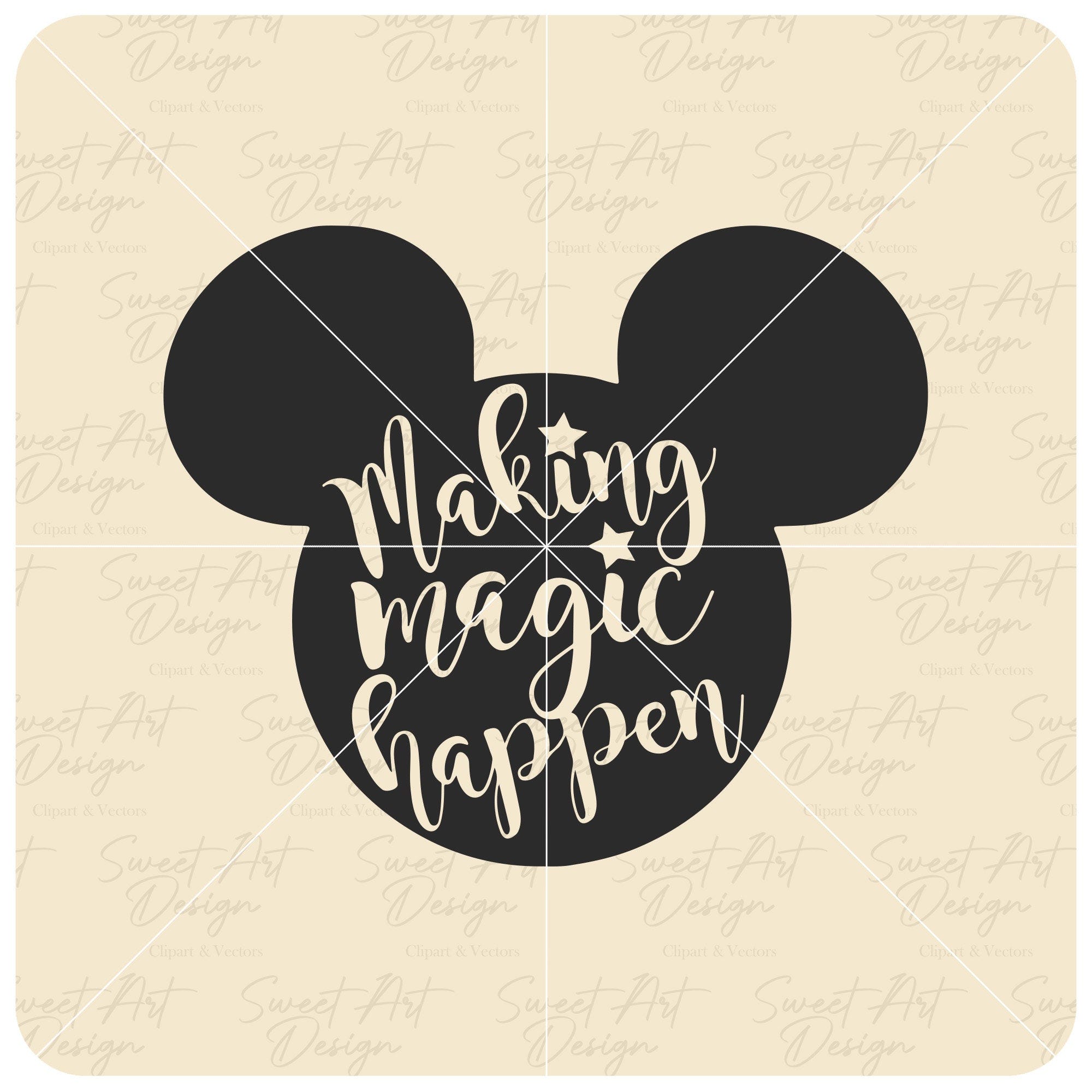 Making Magic Happen SVG, Family Trip SVG, Family Vacation SVG, Customize Gift Svg, Vinyl Cut File, Svg, Pdf, Jpg, Png Printable Design Files