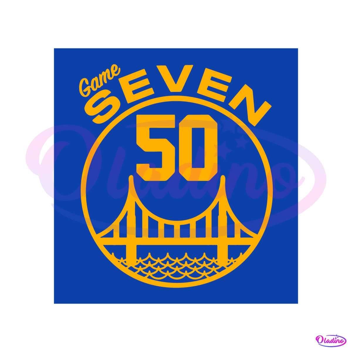 Steph Curry Game Seven Splash Golden State Warriors Svg