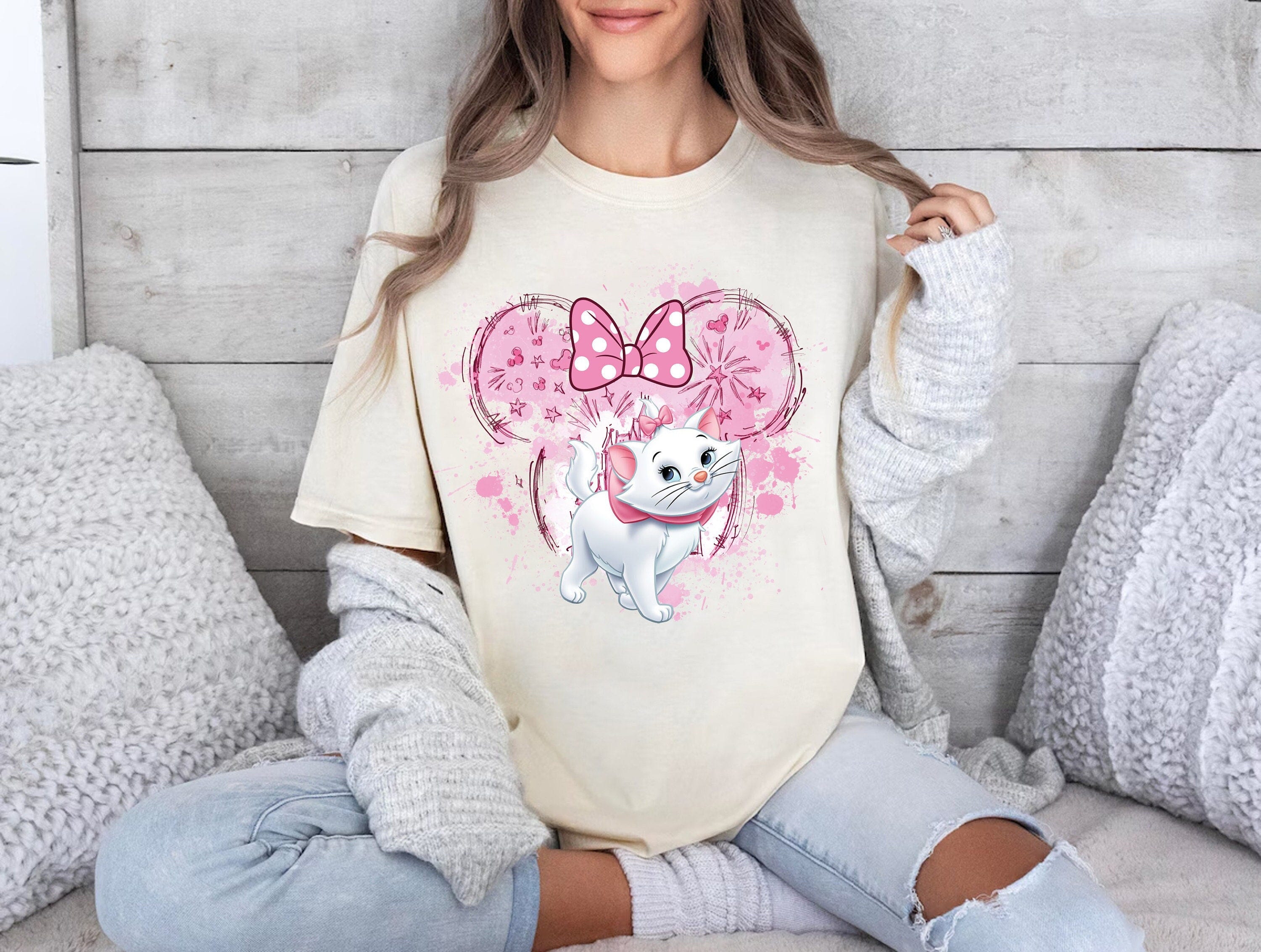 The Aristocats Marie Shirt, Cat Lover Shirt, Marie Cat Shirt, Magic Kingdom Shirt, Girls Trip Shirt, Kids Disney Shirt