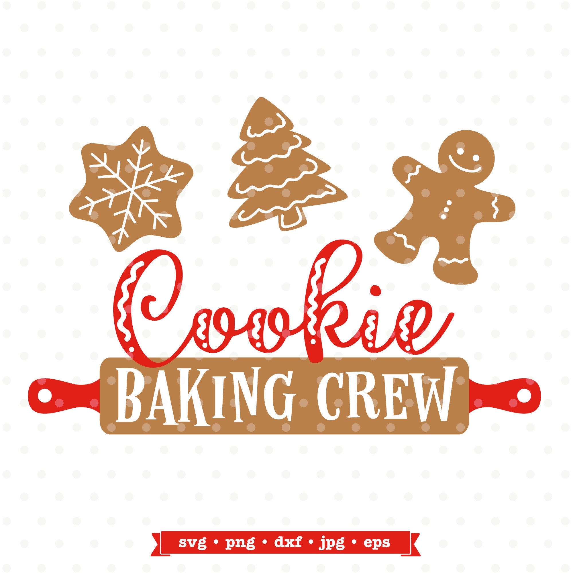 Christmas SVG file, Cookie Baking Crew SVG file, Christmas Apron SVG design, Christmas Cookie svg, Christmas baking crew, Christmas png