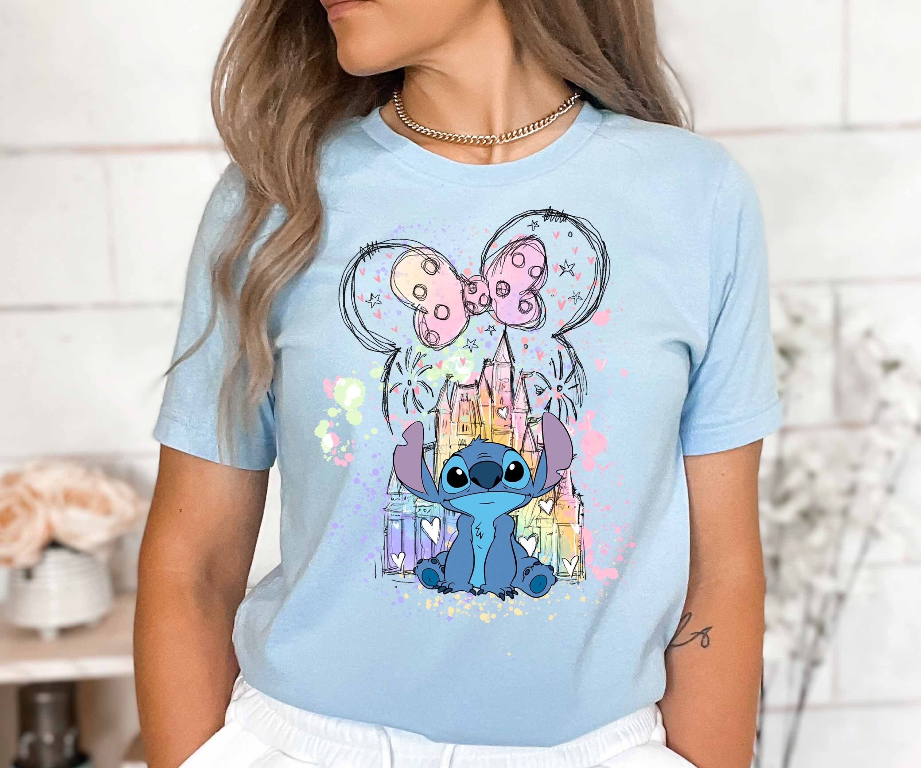 Stitch Shirt, Disney Tee, Disney Stitch Shirt, Stitch Disneyworld Shirt, Disney Vacation Shirts, Disney Castle Shirt, Magic Kingdom Shirt