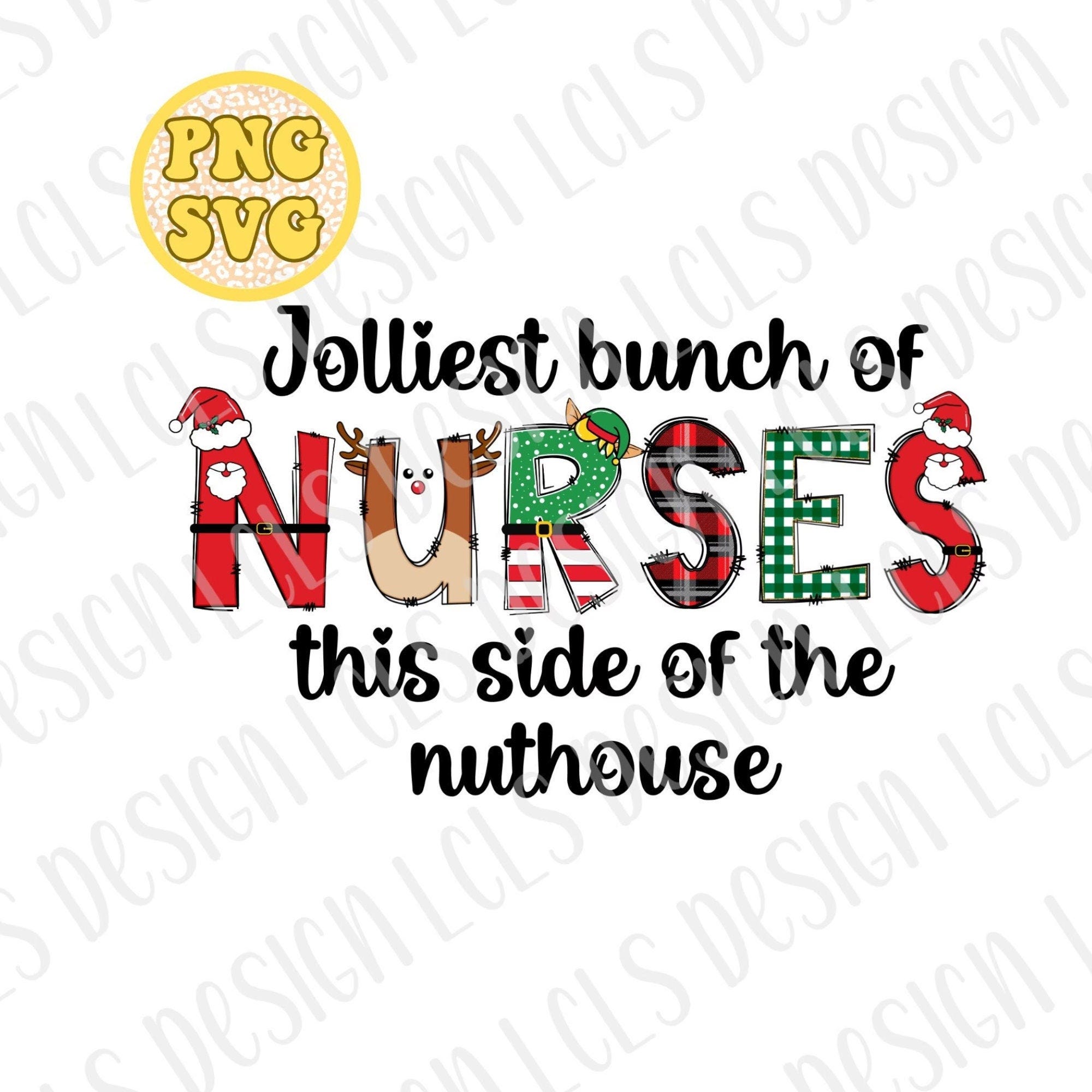Nurse Christmas svg, Nurse svg, retro Christmas png, trending svg, retro santa png, santa claus png, stethoscope svg, mother baby nurse