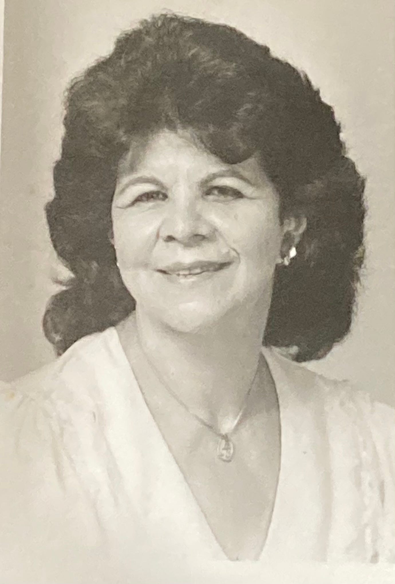 Professora Aryclé, circa 1990. 