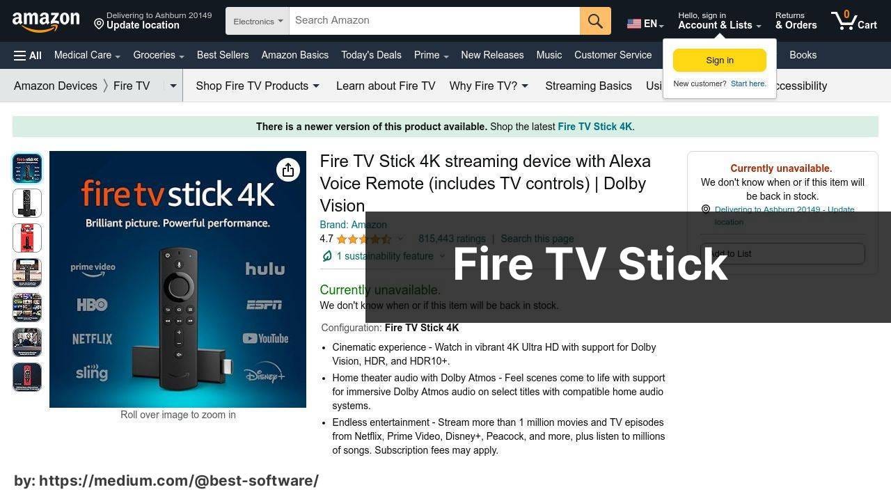 https://www.amazon.com/FIRE-TV-STICK-4K-WITH-ALEXA-VOICE-REMOTE/dp/B079QHML21 screenshot