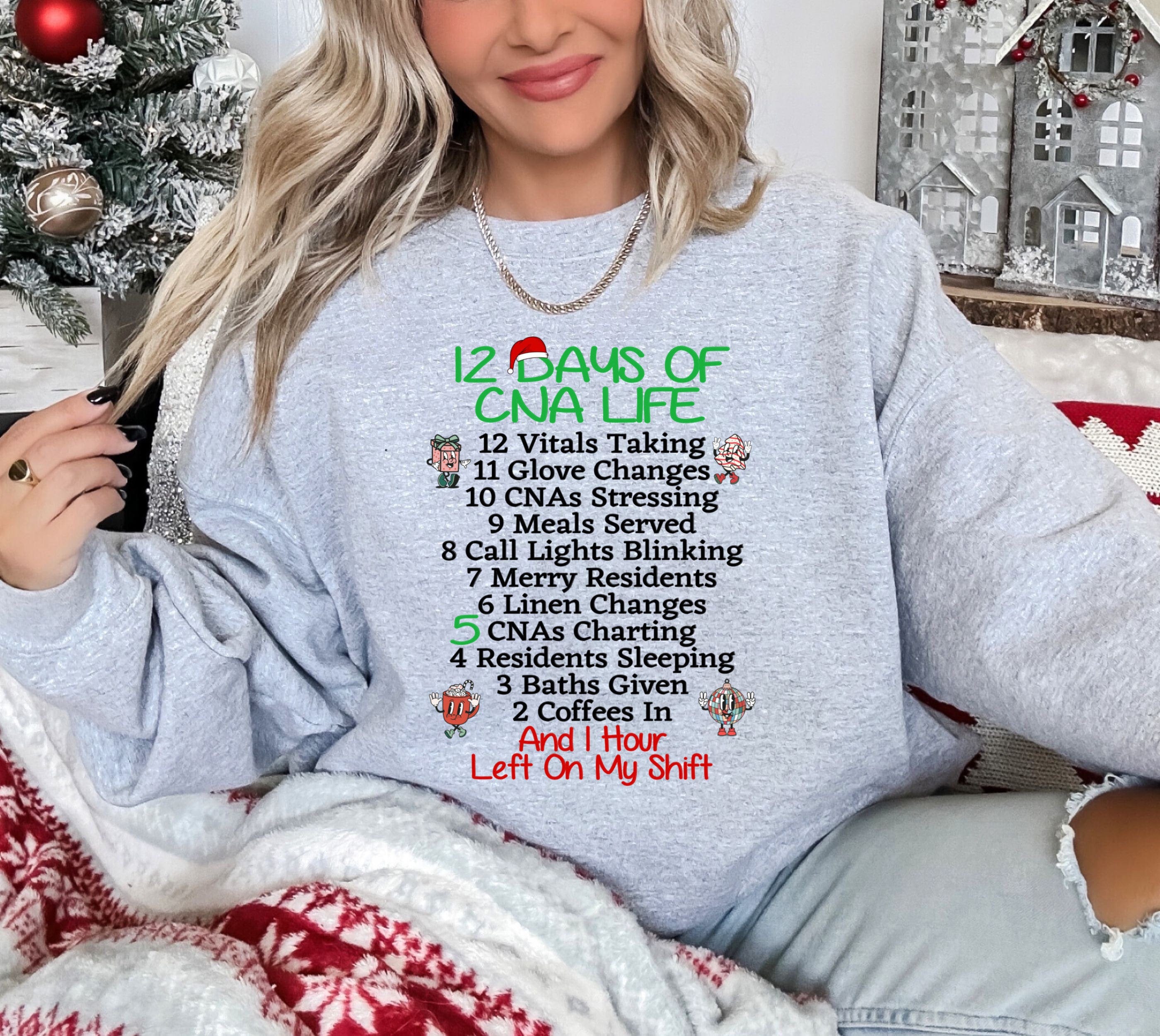 12 Days Of CNA Life PNG (Not A Cut File)