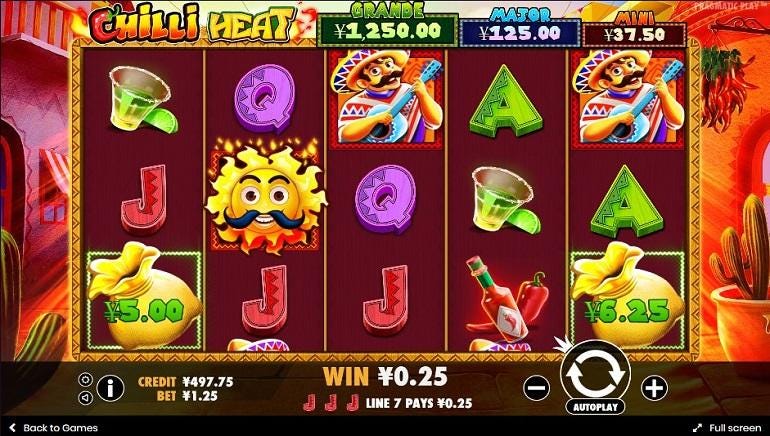 Money heat slot machine