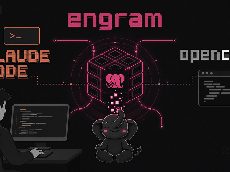 Engram: Cómo darle memoria a tus agentes de IA (Claude Code, OpenCode)