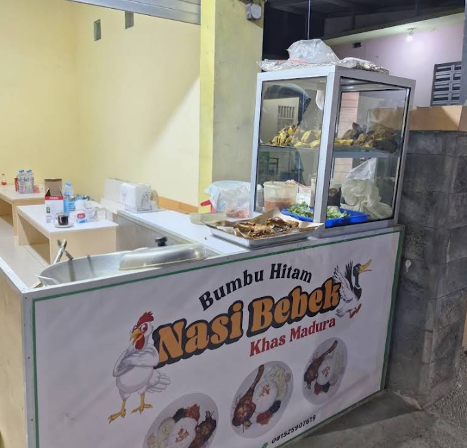 Gerobak Nasi Bebek Bumbu Hitam