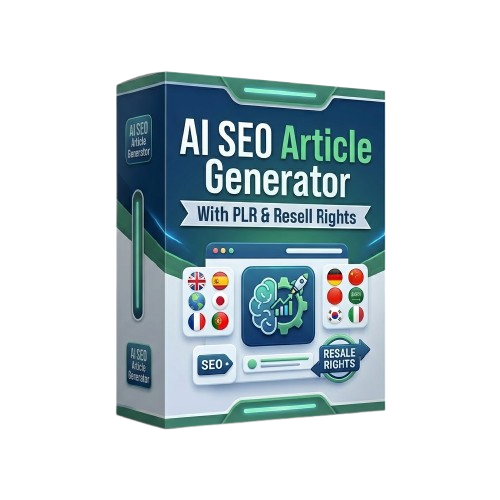 AI SEO Article Generator Dashboard Preview