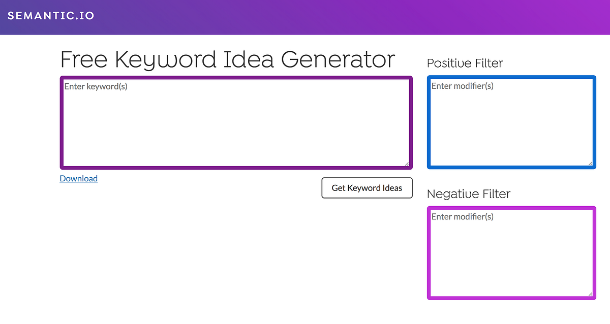 Se keywords