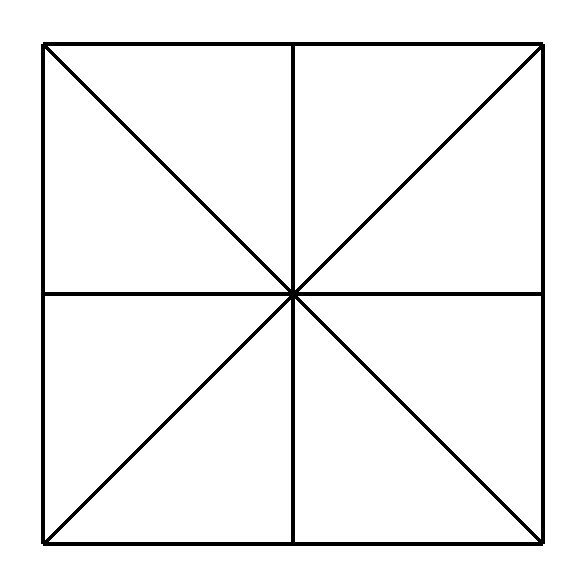 Разделить квадрат на 4 равных треугольника. Квадрат поделенный на 8 частей. Квадрат разделенный на части. Квадрат разделенный на треугольники. Деление квадрата на равные части.