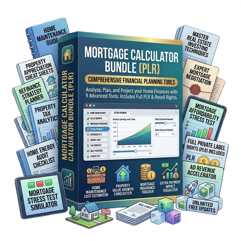 Mortgage Calculator Bundle