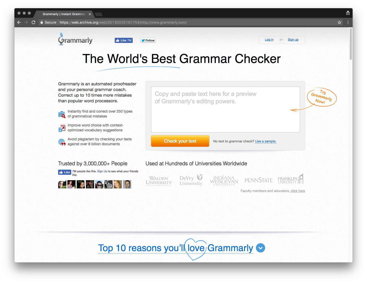 How does Grammarly work.