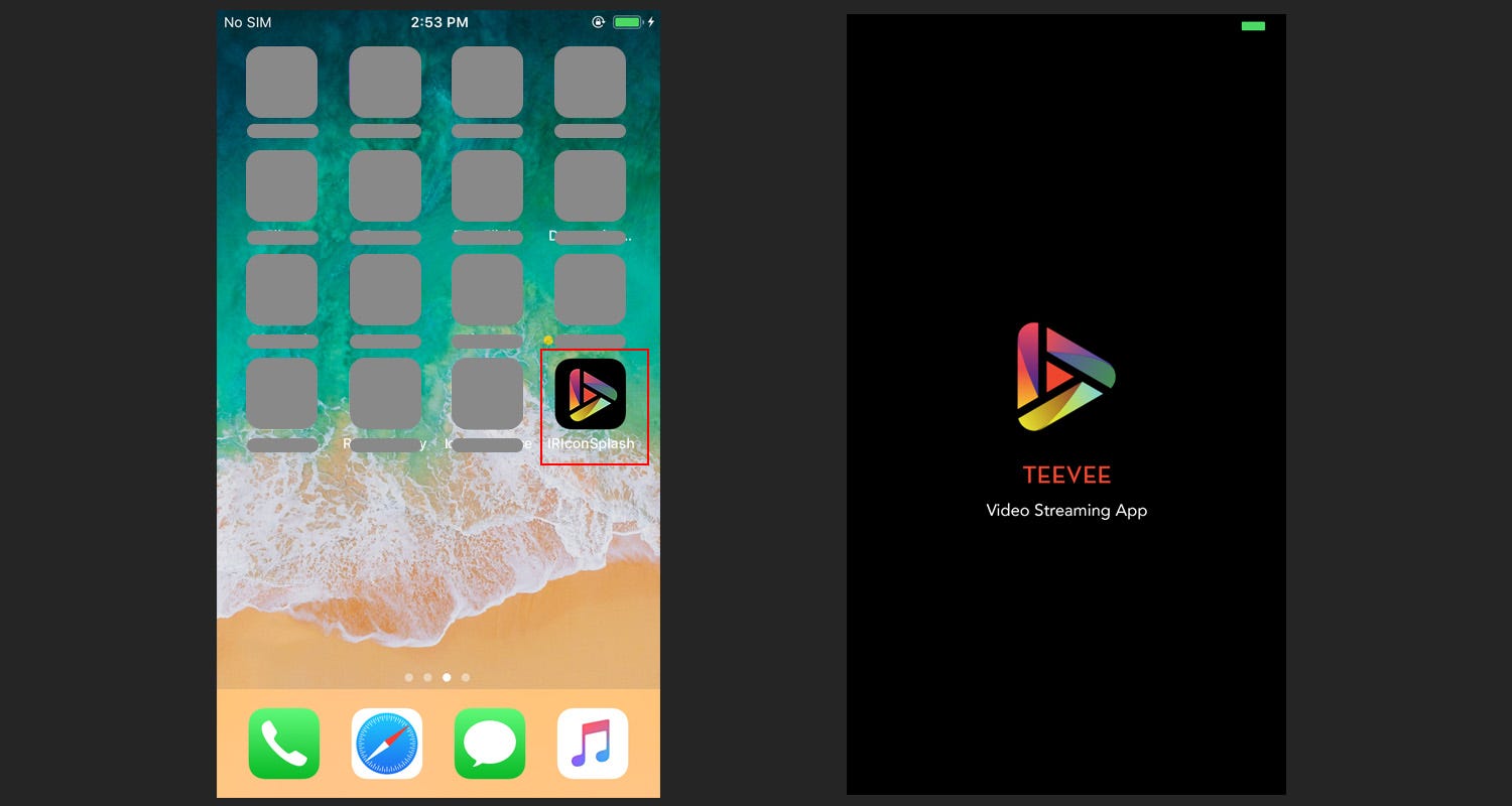 Custom icon and splash on iOS\u200a—\u200aIonic-React Capacitor apps