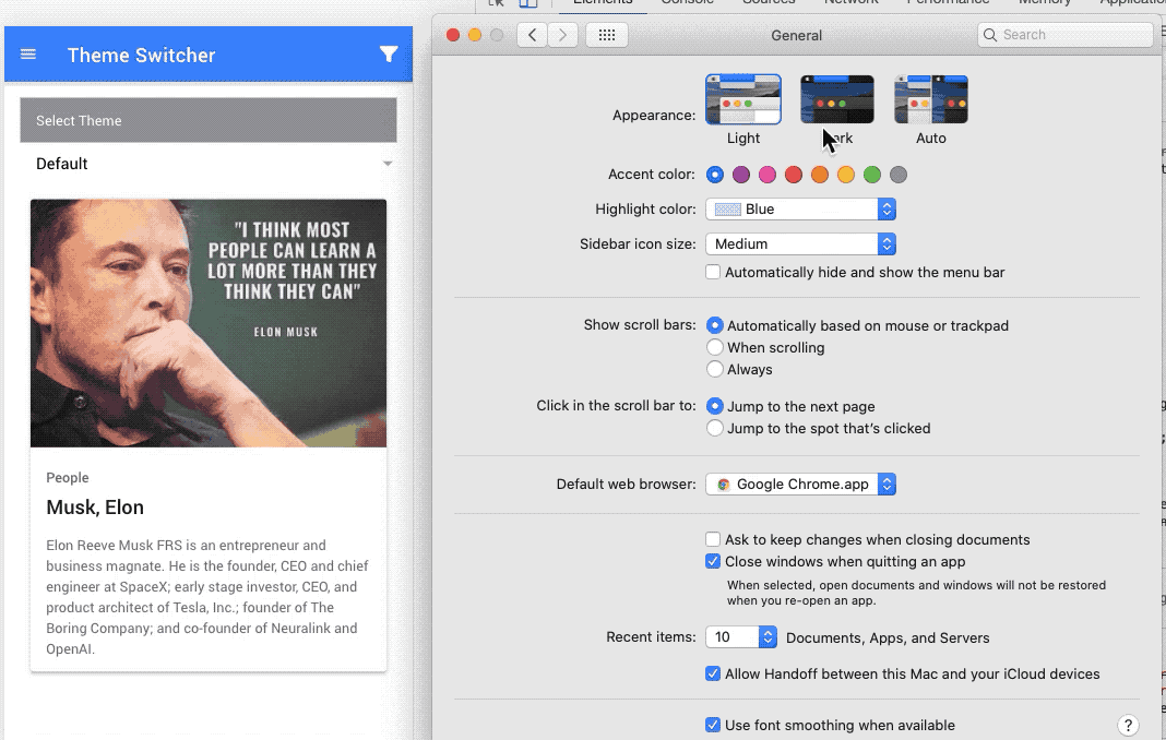 Dark and Light theme switching in Ionic\u200a—\u200aIonic now gives these theme options by default
