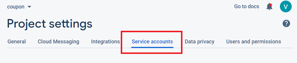 Service Accounts