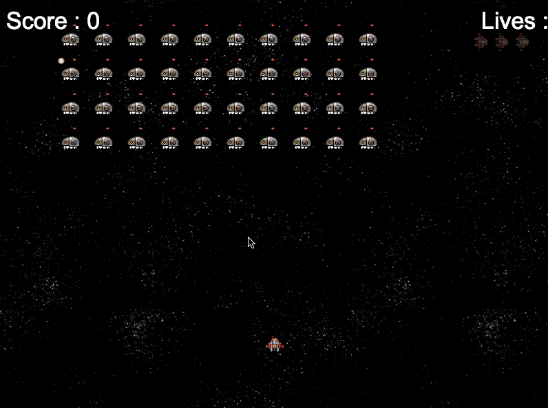 Space Invaders in Ionic + Phaser\u200a—\u200aUsing Capacitor