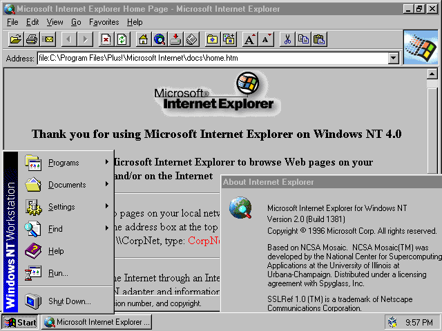 Internet explorer file. Windows 95 Internet Explorer 4.0. Microsoft Internet Explorer 2. Microsoft Internet Explorer 4. Internet Explorer 1.0 1995.