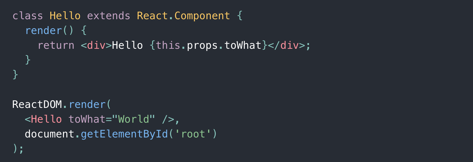 Node jsx
