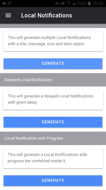 Notification shows up after 5 second\u200a—\u200aIonic 5 Capacitor Android app