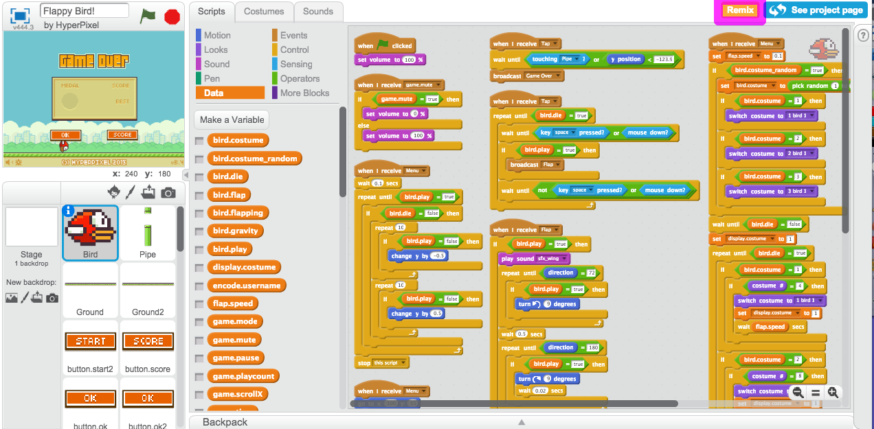 Scratch магазин. Идеи для игр в скретч. Flappy Bird для скретч. Змейка в скретч. Простые игры программирование.