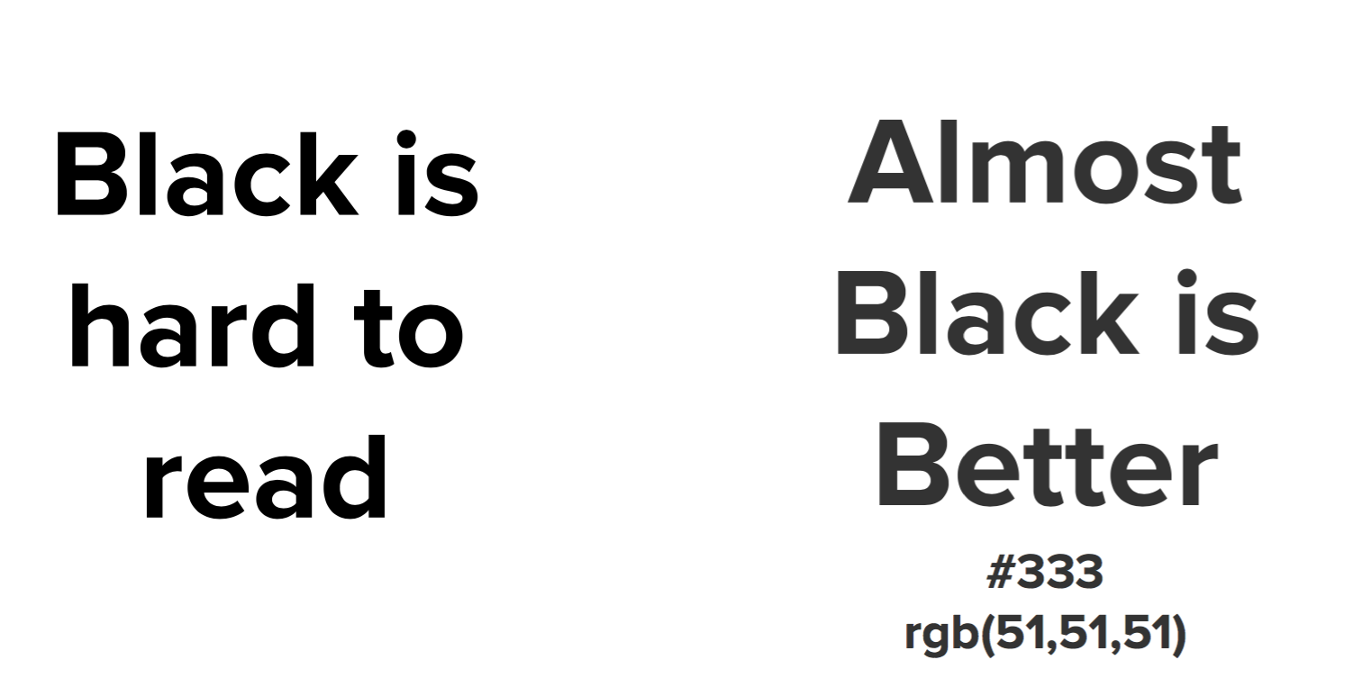 Black hard. Black is better.