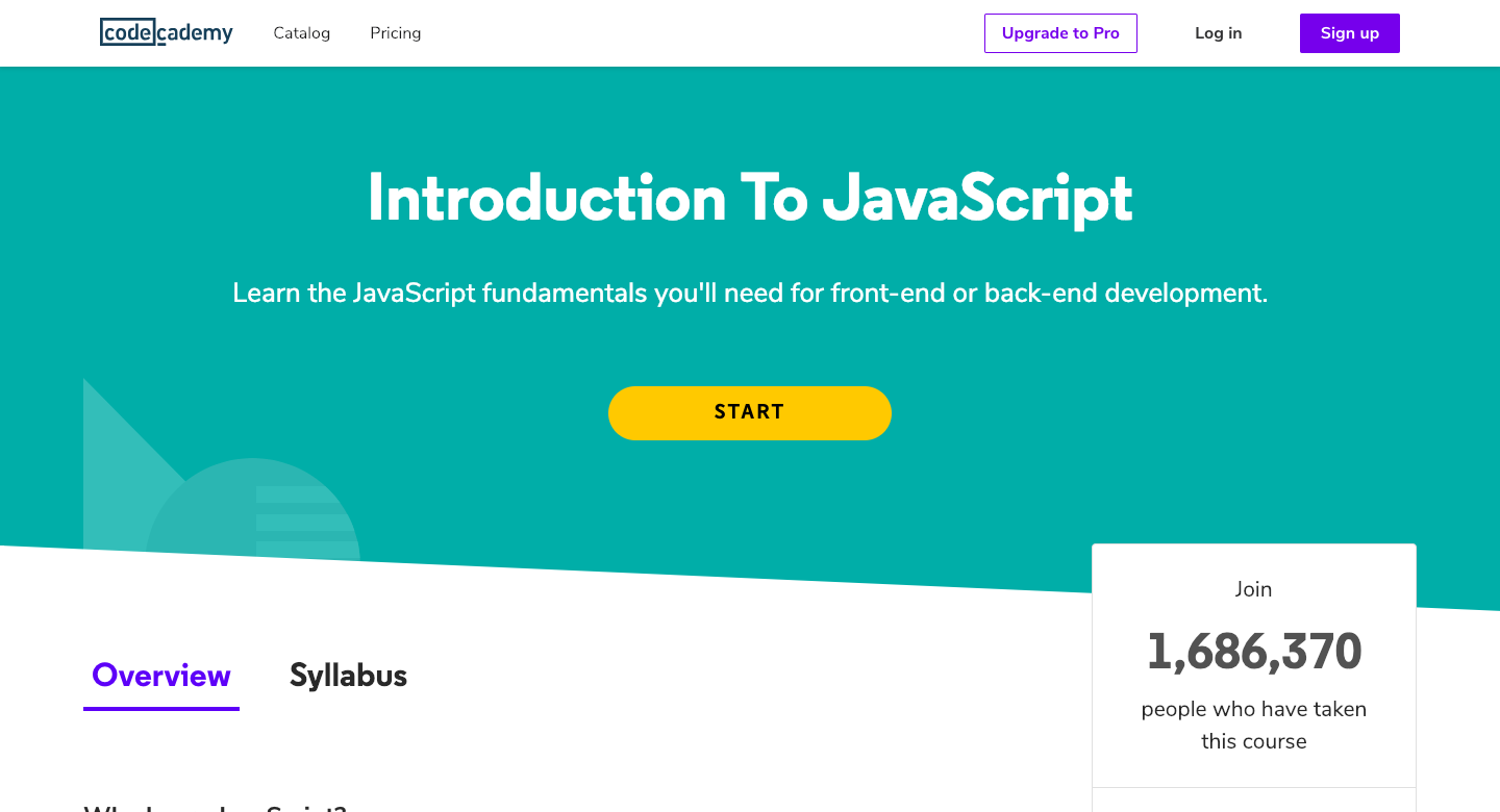 Google java. Learn JAVASCRIPT.