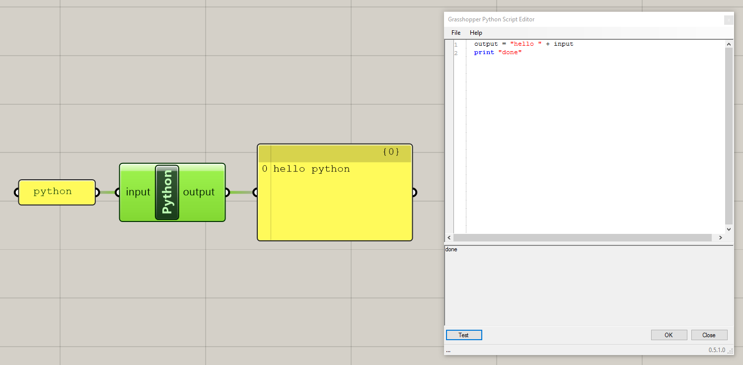 Using python. Грассхоппер программирование. Редактор для Python. Grasshopper язык программирования. Питон и Грассхоппер.