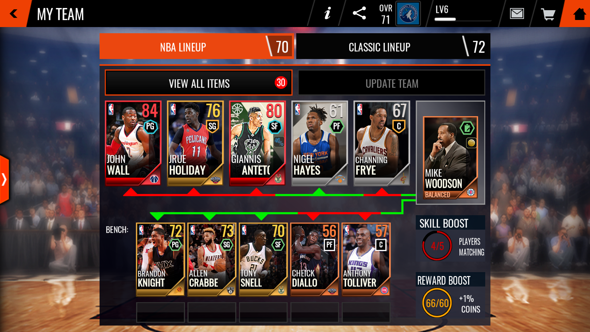 Nba live mobile