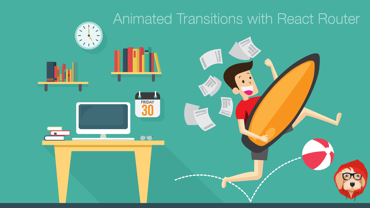 Transition animation. Programmer Motion. Use History React.