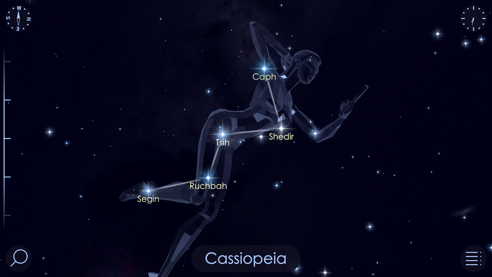 Созвездие Кассиопея