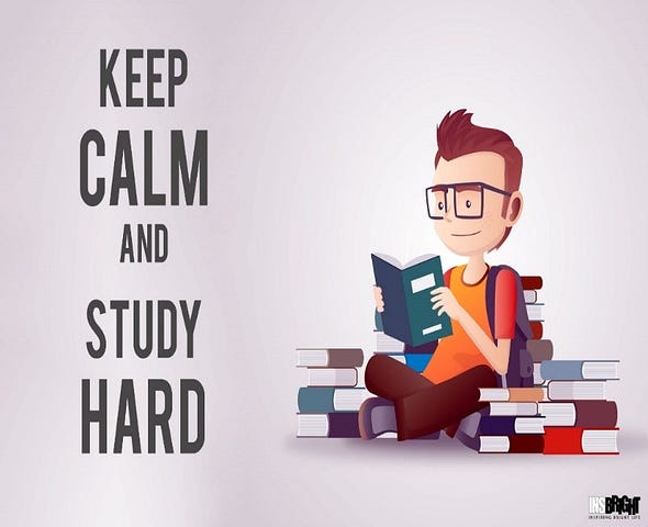 Study hard pass exams