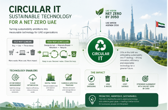 UAE’s Circular IT Strategy Is Redefining Sustainable Digital Transformation