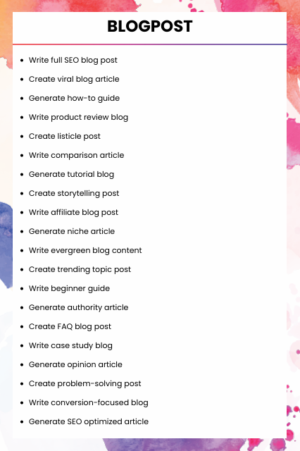 1300 SEO Prompt Packs: The Ultimate AI-Powered Toolkit for Bloggers, Content Creators & Digital…